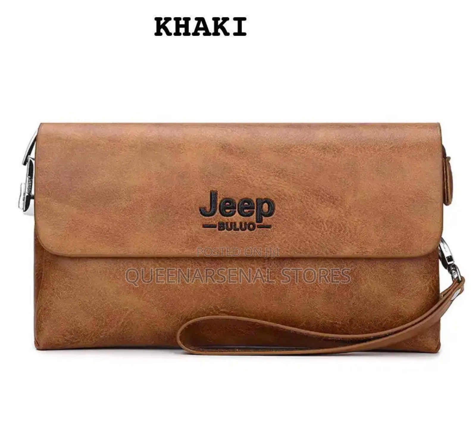 Luxury Leather Men's Clutch Bag