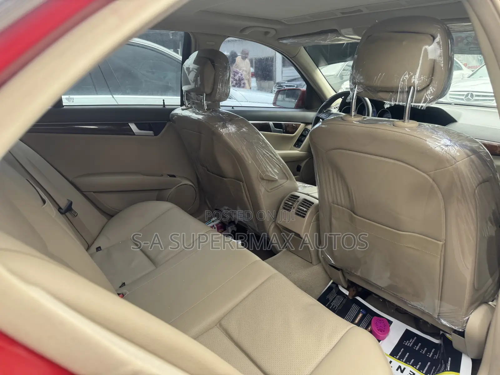 Mercedes-Benz C250 2013 Red