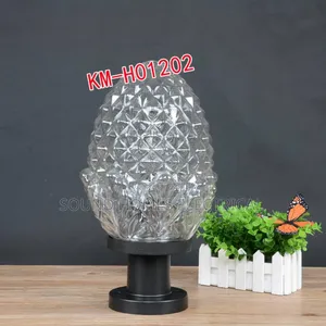 Plastic Top Pillar Gate Lamp