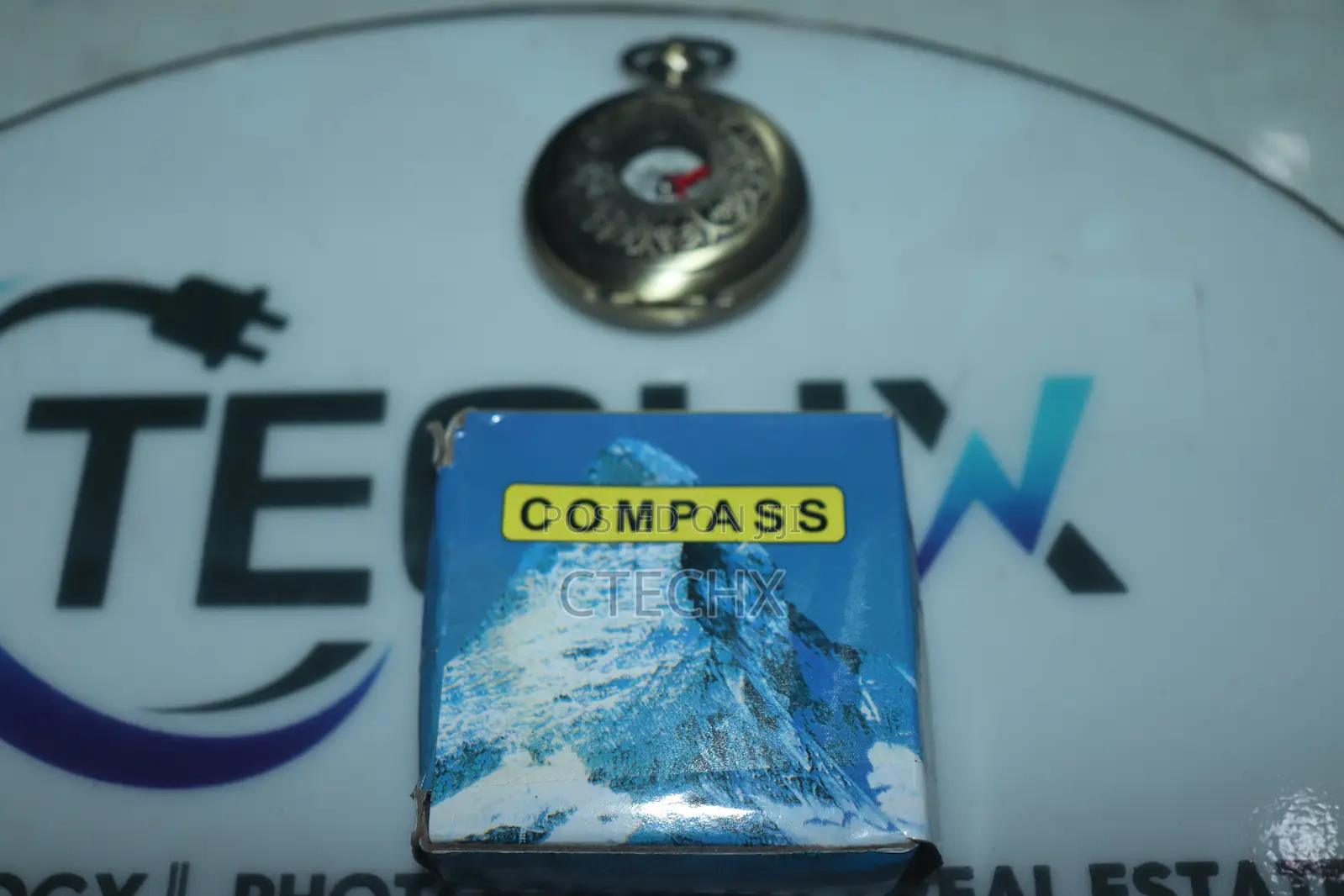 Vintage Ancient Magnetic Compass