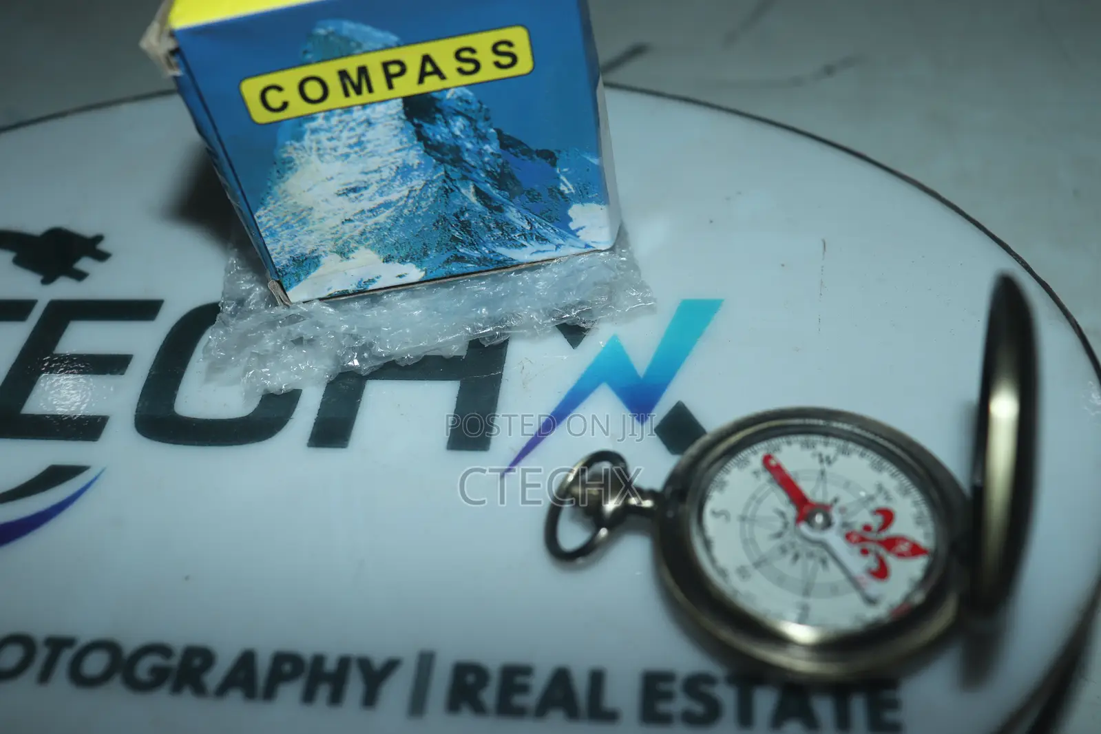 Vintage Ancient Magnetic Compass