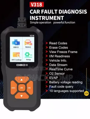 OBD2 V318 Diagnostic Scanner Tool Car Code Reader