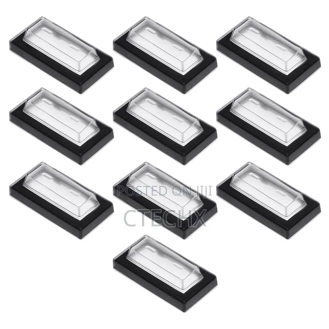 10pcs Waterproof Case Rocker Switch Covers Caps Protector