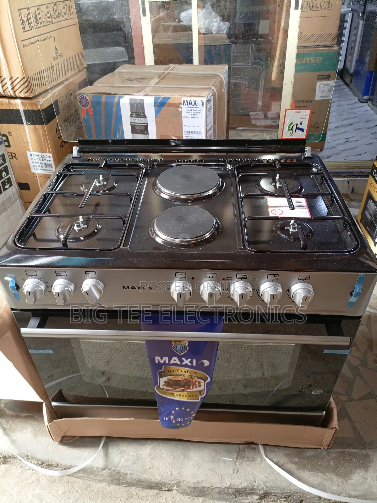 Maxi 6burners Cooker