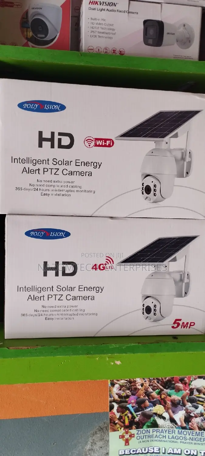 Dual Lens Solar PTZ Camera