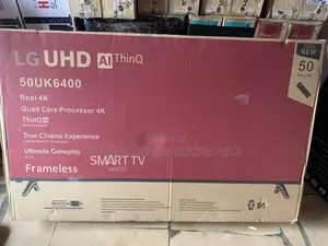 Lg 50 Inches Uhd Smart Television With Bluetooth Connection.