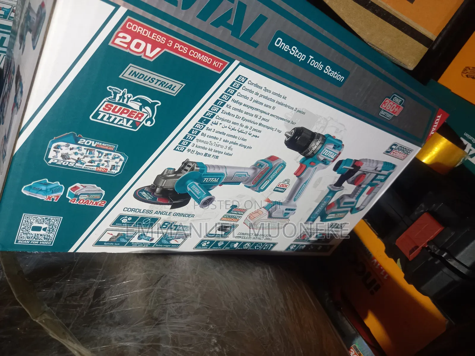 Original Total 3in1combo Kit Machine With Accessories