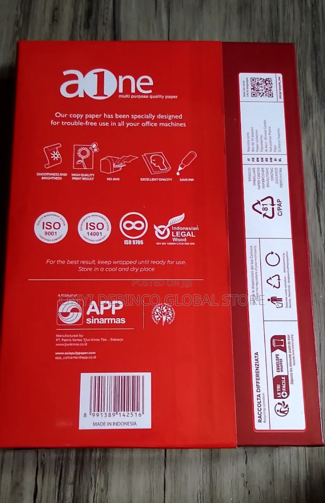 Plain a One Copy Printing Paper, Size: A4 80gms 500 Sheets