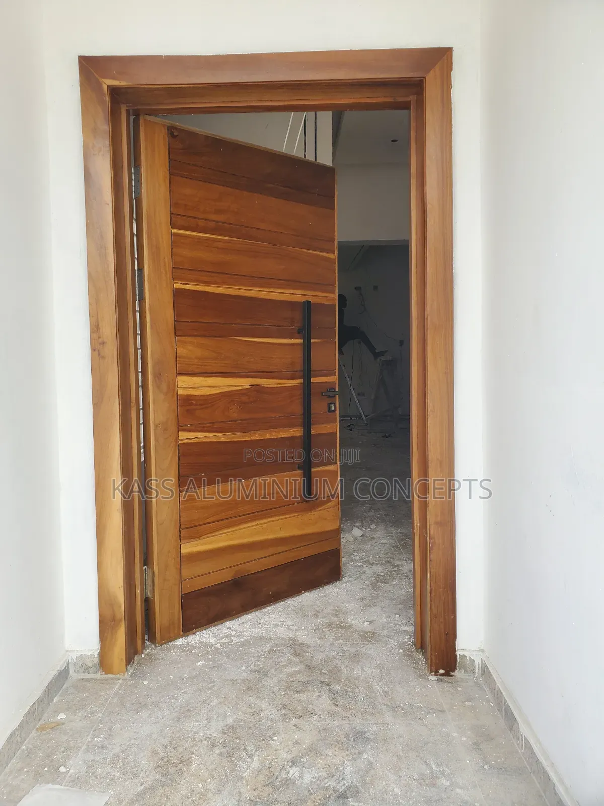Mahogany Wooden Door