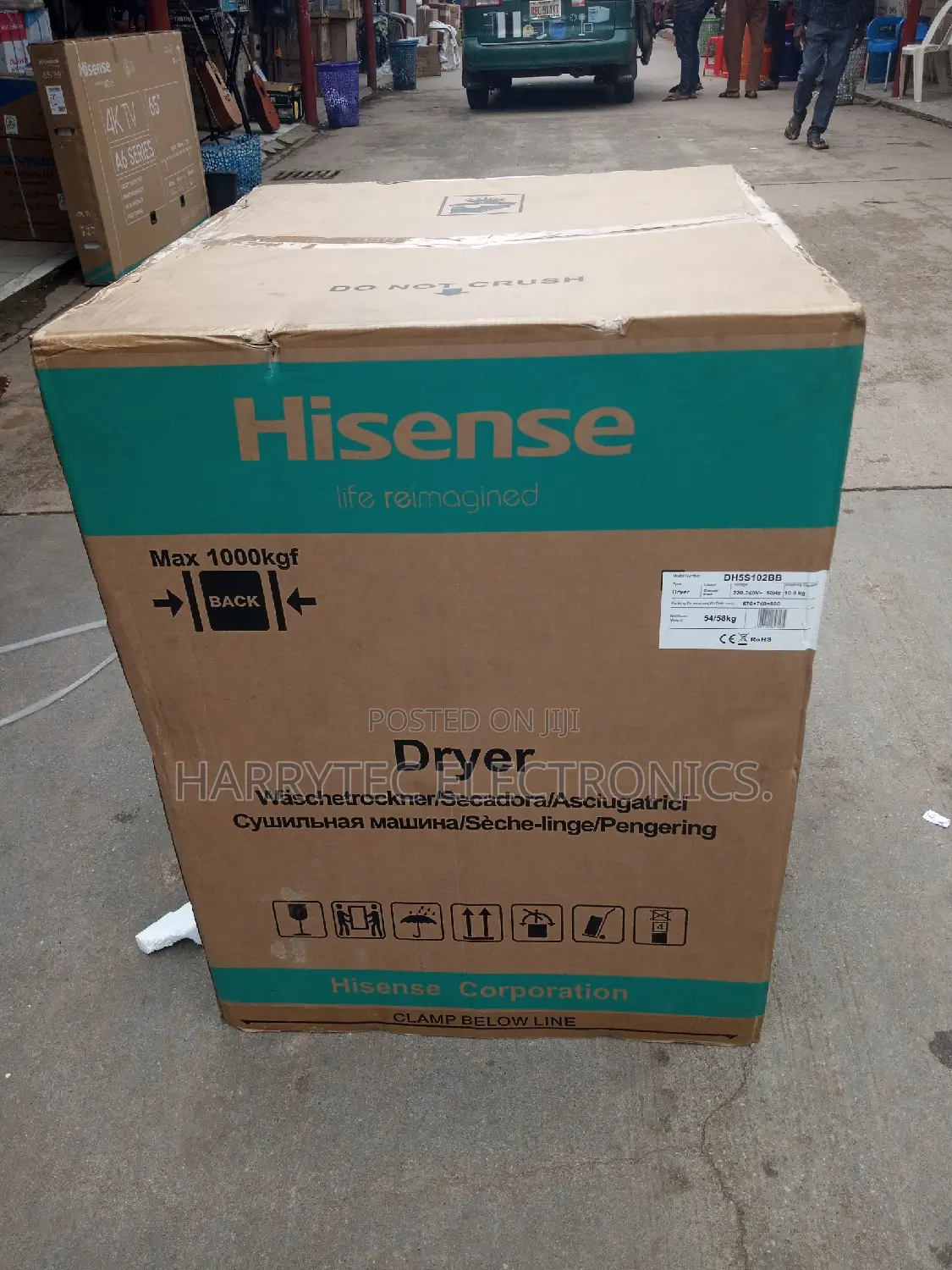 Hisense Drying Machine 10kg With 1 Year Warrantty