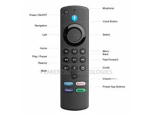 Voice Remote For Amazon Fire Stick Max Voice Remote 2nd 3