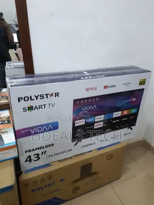New in Polystar 43 Inches Smart TV