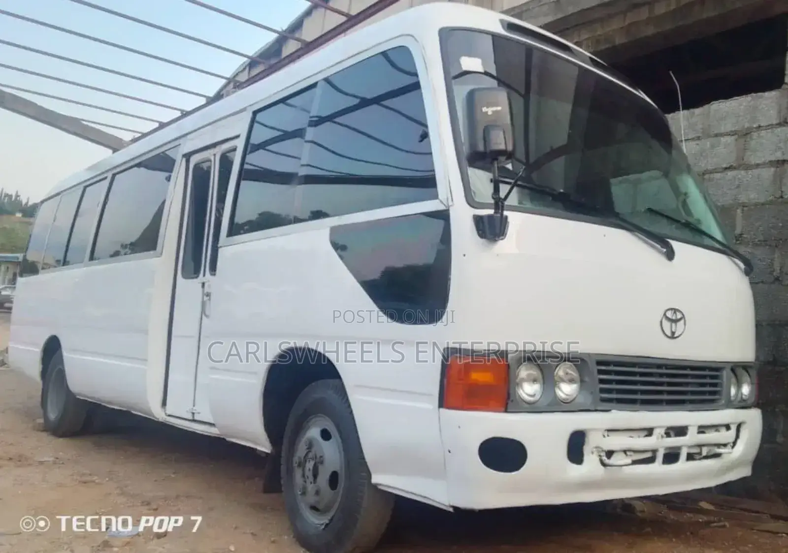 Toyota Coaster 2010 White