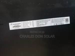 550watts Canadian Solar Panel All Black