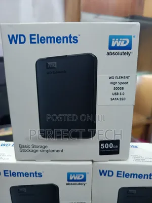 WD Element 500gb SSD Extenal Drive