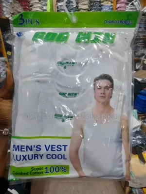 GOD WIN 3pc Luxury Singlet Available as Seen