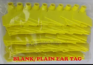 Ear Tag Plain/Blank (100pcs)