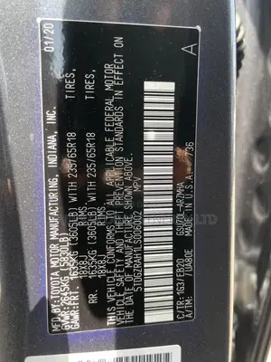 Toyota Highlander XLE FWD 2020 Gray