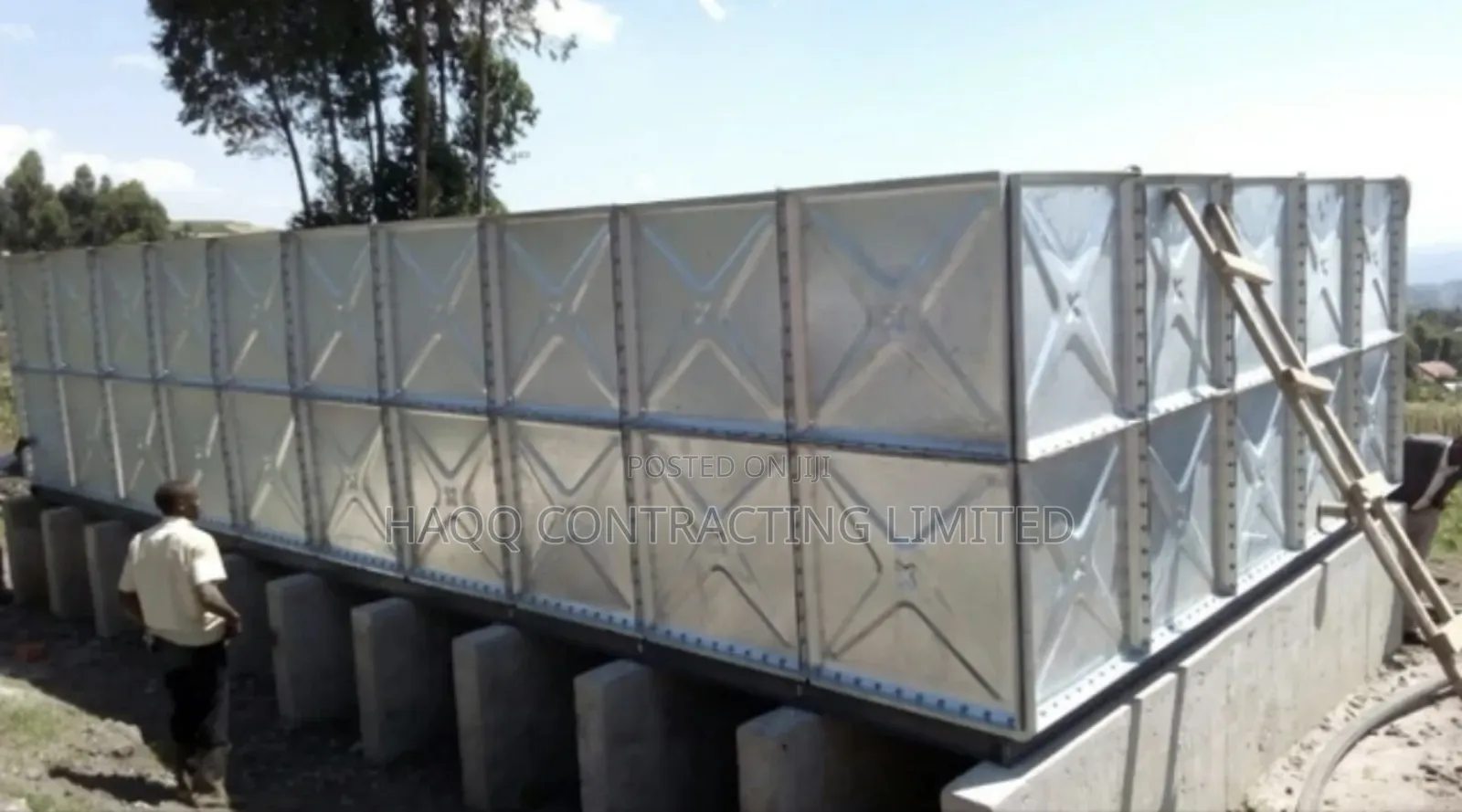 Galvanized Pressed Steel Sectional Water Tank Expert