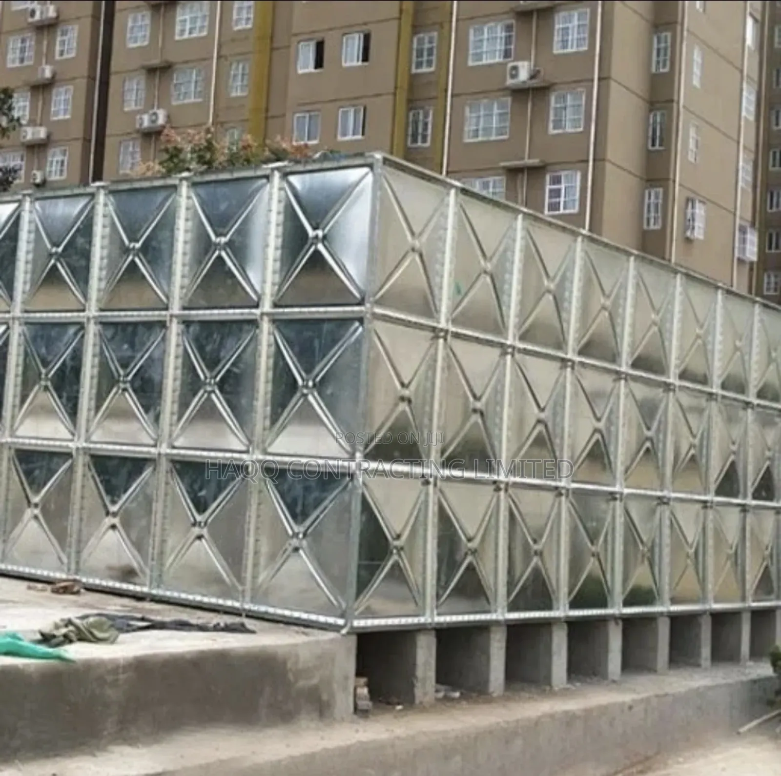 Galvanized Pressed Steel Sectional Water Tank Expert