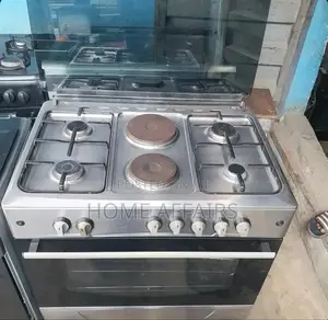 Tokunbo Maxi 6 Burner Big Gas Cooker + Oven Grill (Delivery)