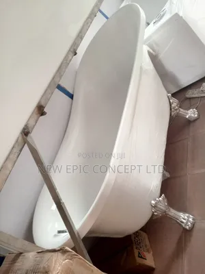 Acrylic Single Bathtub With Leg