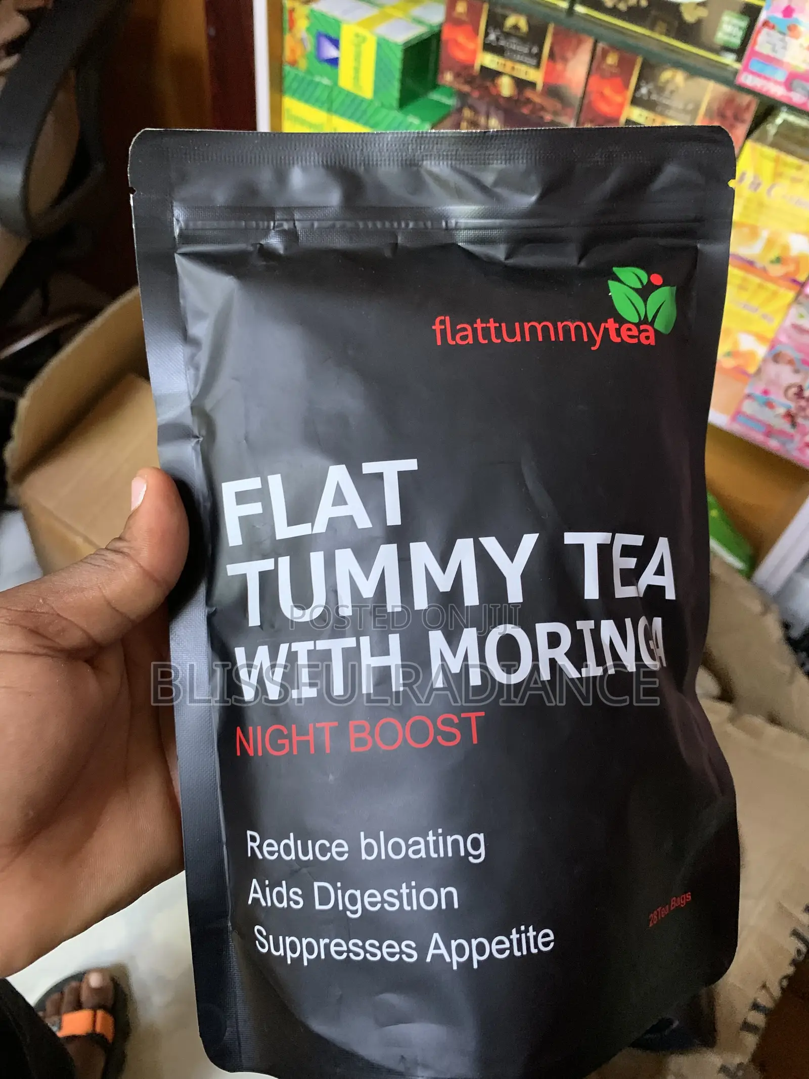 Flat Tummy Tea With Moringa