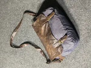 Uk Used Denim Leather Classic Men’S Laptop Bag
