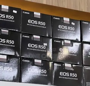 Canon Eos R50 Mirrorless Camera With 18-45mm Lens