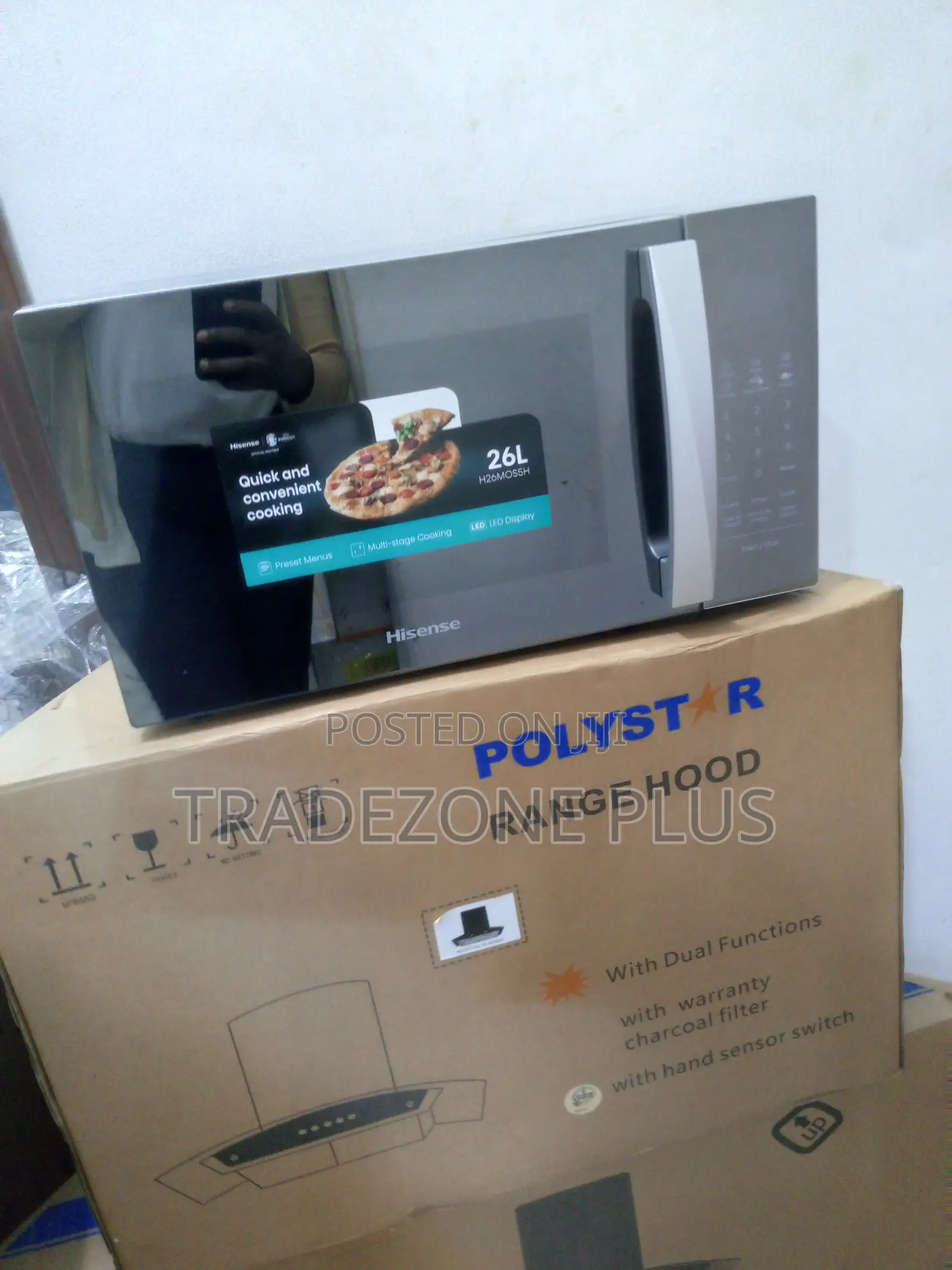 Automatic Hisense H26mos5h Digital Microwave Oven 26L