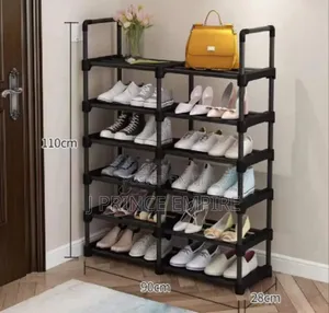 6layer Shoe Rack Adjustable Shoe Organizer