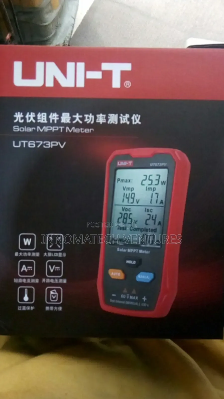 Solar MPPT Meter 800w