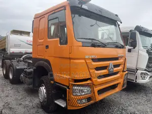 Foreign Used Howo Tractor Head Truck 371hp 2010 Orange