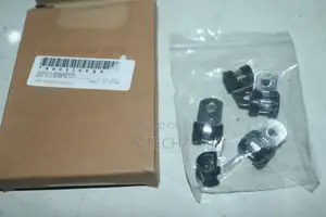 6mm EPDM Rubber Lined P Clips Cable Hose Pipe Clamps Holder