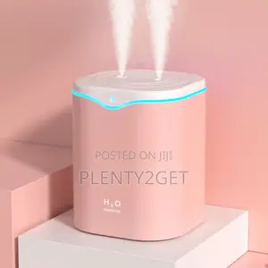 2L Double Spray Humidifiers LED Light + 6 Aromatherapy Oil