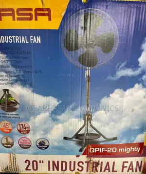 Qasa Industrial Fan 20 Inches
