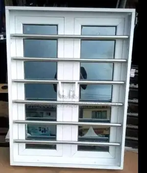 Casement Window With Burglary and Net