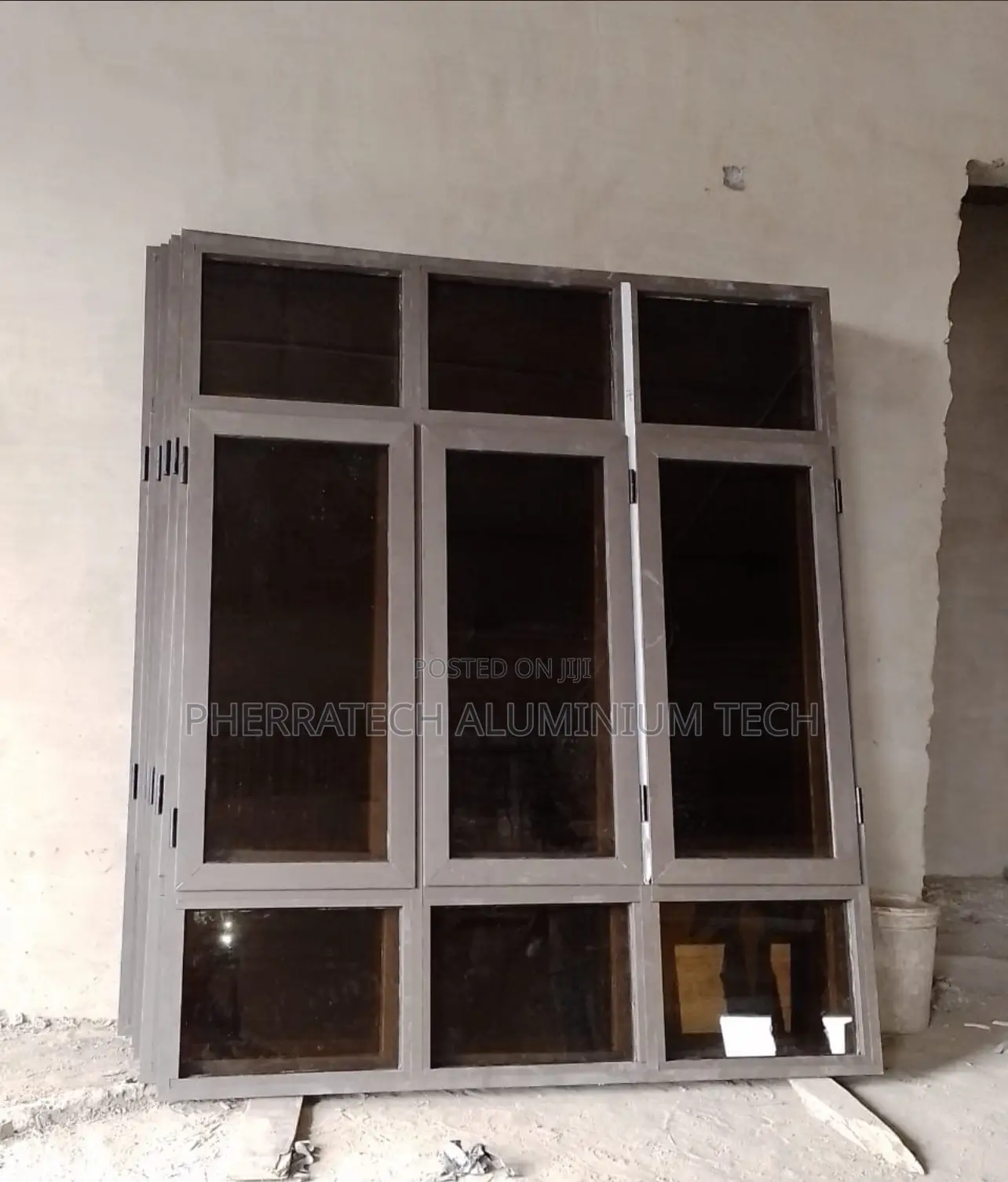 Casement Window With Burglary and Net