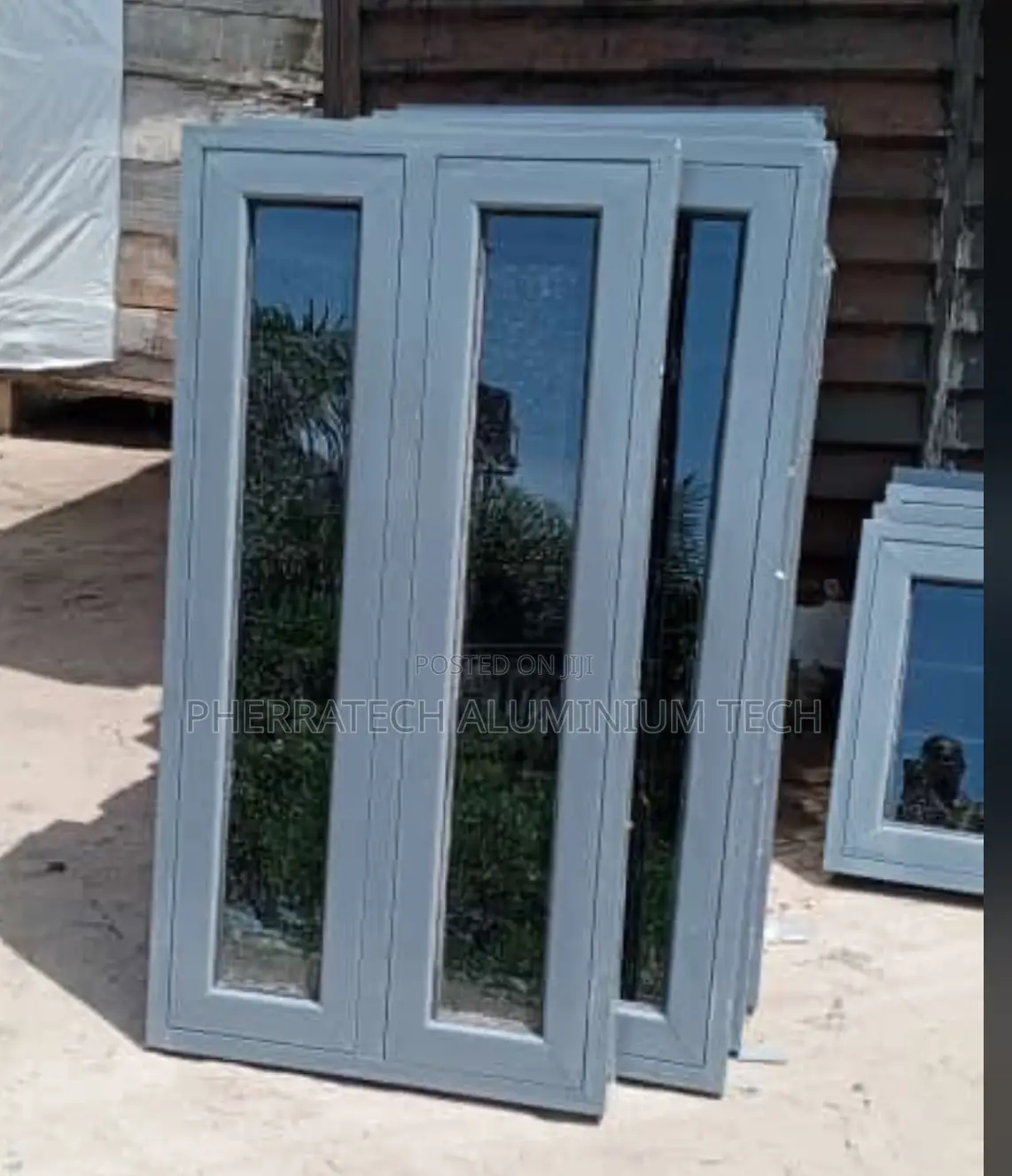 Casement Window With Burglary and Net