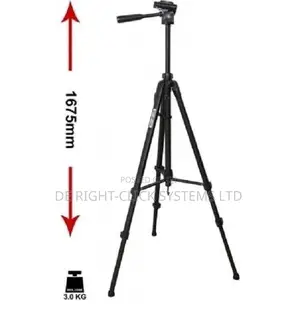 Weifeng Lightweight Camera Phone Tripod 5.5ft Wt-3560