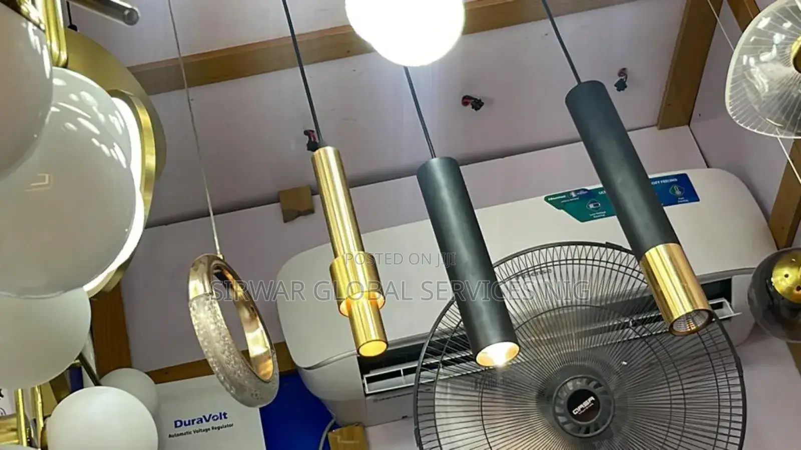 Gold Single Kitchen Dropping Light