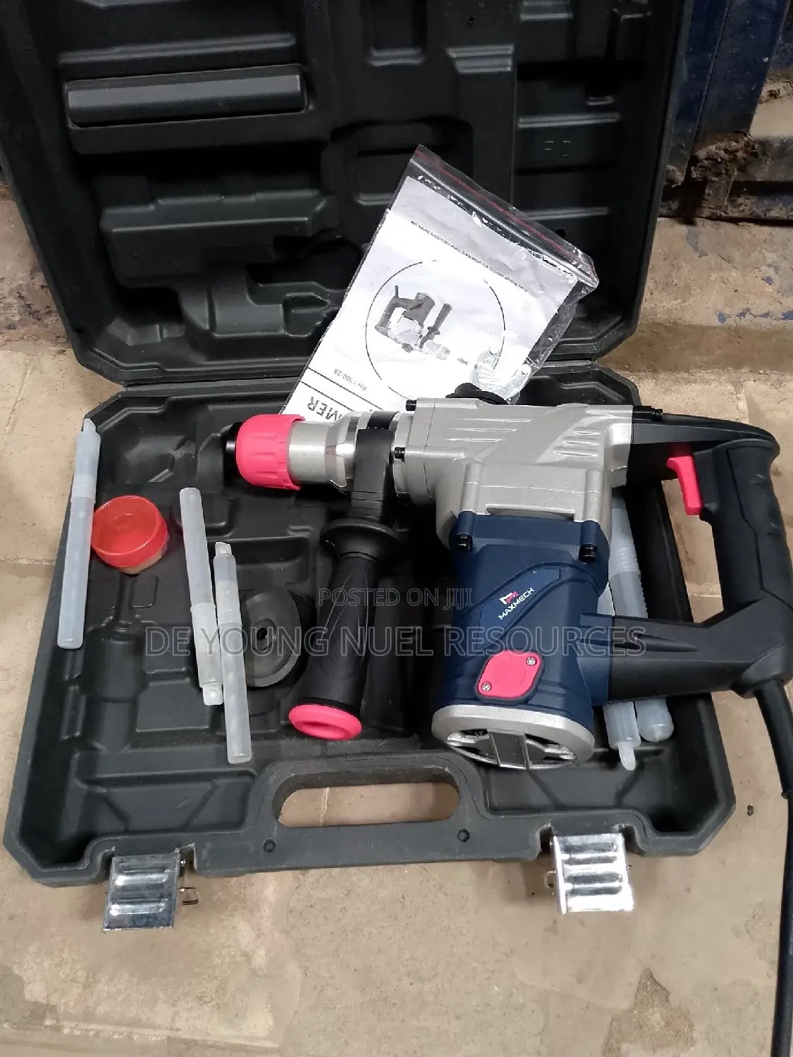 Quality Maxmech Electric Hammer Drill Machine With Bits