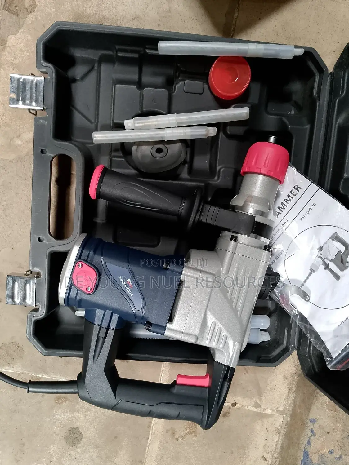 Quality Maxmech Electric Hammer Drill Machine With Bits