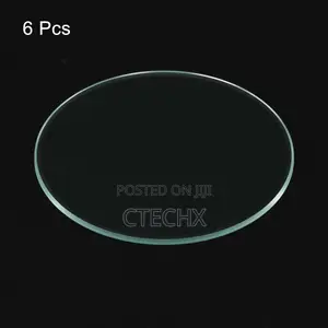 6-Pack Watch Crystal Lens Glass 33.5mm for Watchmaker Repair