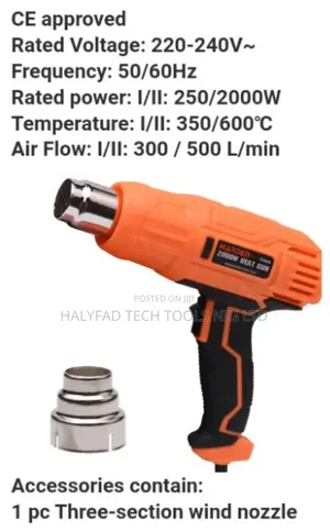 HEAT GUN Powerful Efficient