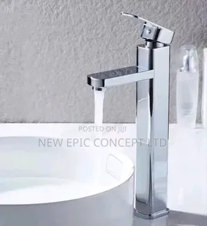 Stainless Square Basin Mixer Tap