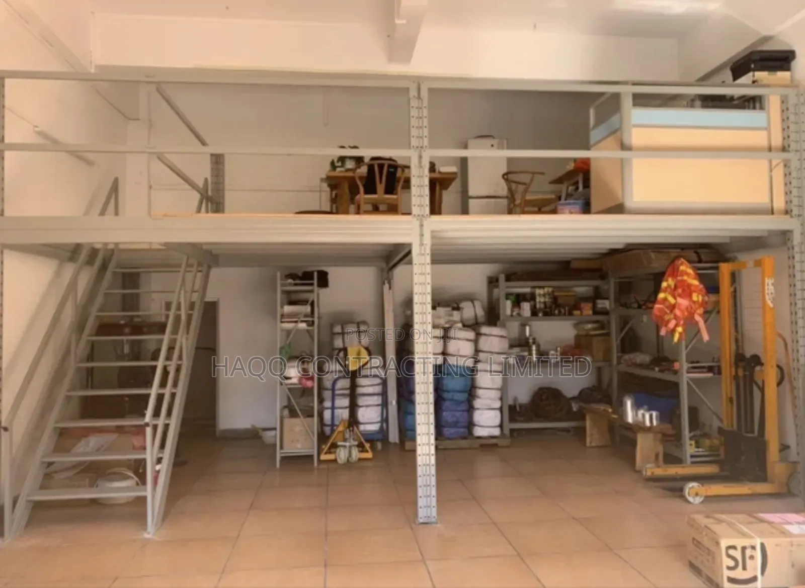 Warehouse Fabrication/Mezzanine,Roofing,Construction