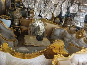 Imported Egyptian Sofa Chairs and Table