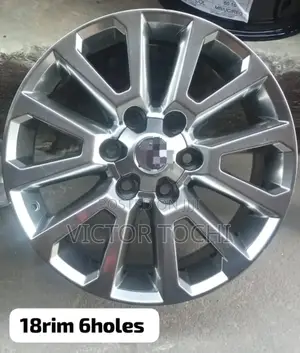18 Alloy Rim 6 Holes Toyota Prado, Gx460, Hilux