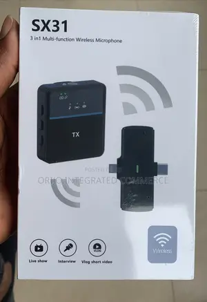 Sx31 3 In1 Multi-Function Wireless Microphone